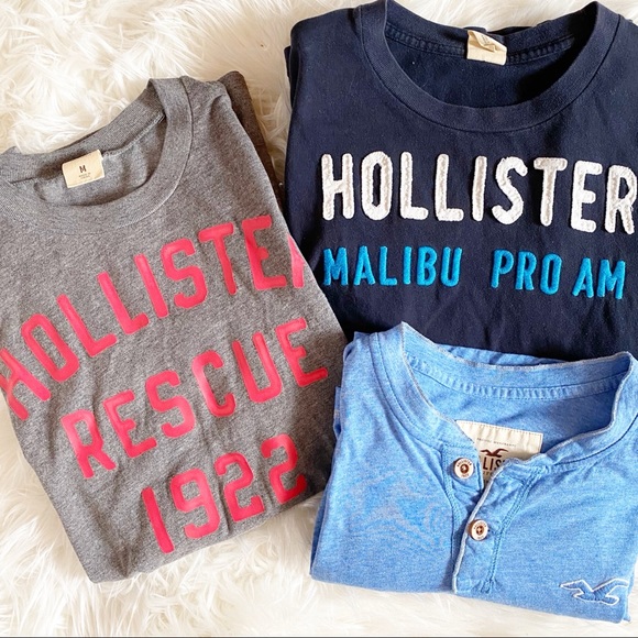 Hollister Other - Bundle of 3 Hollister Short Sleeved Tee Shirts Med